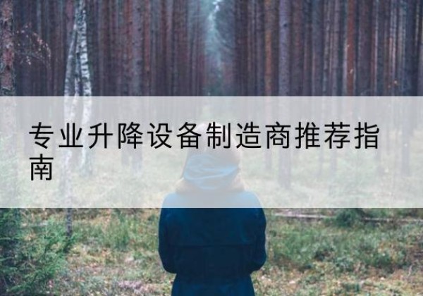 临渭电动剪叉升降平台厂家-专业升降设备制造商推荐指南